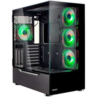 корпус Ginzzu GL750 Black