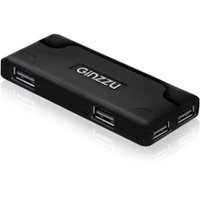 разветвитель USB Ginzzu GR-415UB 7-port черный