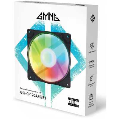 кулер GMNG GG-CF120ARGB1-PWMBK ARGB Black