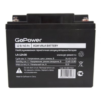 батарея для UPS GoPower LA-12400