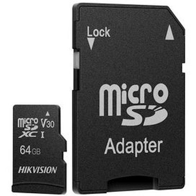 карта памяти HikVision 128GB HS-TF-C1-STD/128G/Adapter