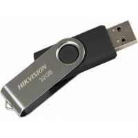 флешка HikVision M200S 16GB HS-USB-M200S(STD)/16G/OD Черный, серебристый