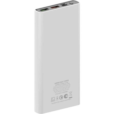 внешний аккумулятор Hiper Fast 10000 White