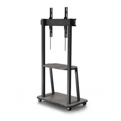 стойка для телевизора Holder PR-108 черный-керамика черный, керамика