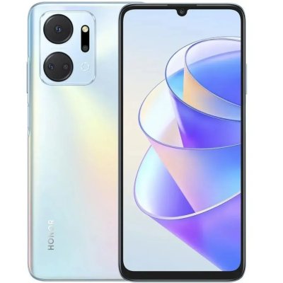 смартфон Honor X7a 4/128GB Titanium Silver серебристый
