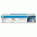 картридж HP 126A CE312A желтый