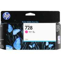 картридж HP 728 F9J66A малиновый