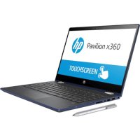 ноутбук HP Pavilion x360 14-cd0008ur Синий