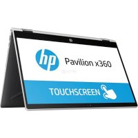 ноутбук HP Pavilion x360 14-cd0009ur Серебристый