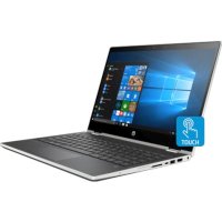 ноутбук HP Pavilion x360 14-cd1010ur Серебристый