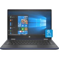 ноутбук HP Pavilion x360 14-cd1015ur Синий