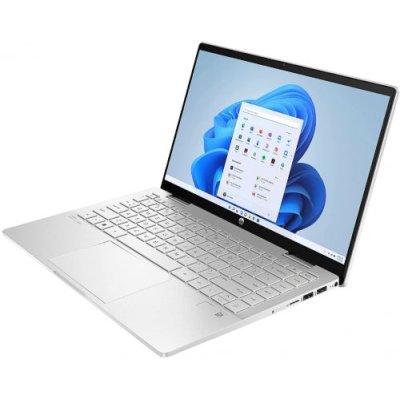 ноутбук HP Pavilion x360 14-ek0021ci Серебристый