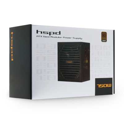 блок питания HSPD 750W HSI-750BS-BK Черный