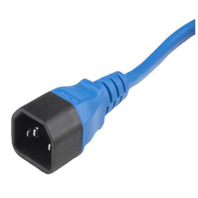 кабель питания Hyperline PWC-IEC13-IEC14-5.0-BL