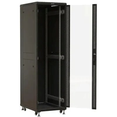 телекоммуникационный шкаф Hyperline TTBR-4268-AS-RAL9004 Черный