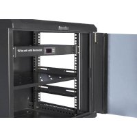 телекоммуникационный шкаф Hyperline TWFS-1245-GP-RAL9004 Черный
