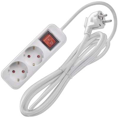 сетевой удлинитель IEK UM-YP10-10-02-05-ZK-K01