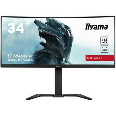 монитор Iiyama G-Master Red Eagle GB3467WQSU-B5 Черный