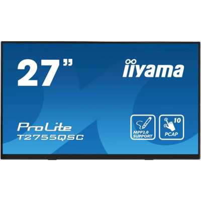 монитор Iiyama ProLite T2755QSC-B1 Черный