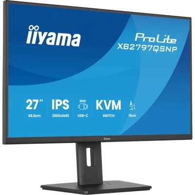 монитор Iiyama ProLite XB2797QSNP-B1 Черный