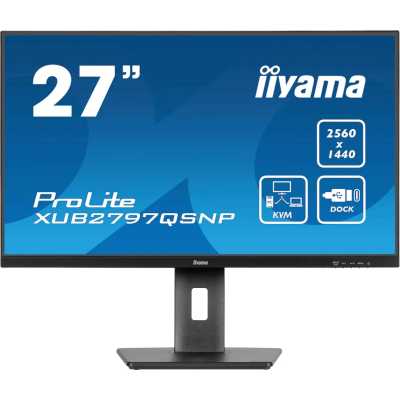 монитор Iiyama ProLite XUB2797QSNP-B1 Черный
