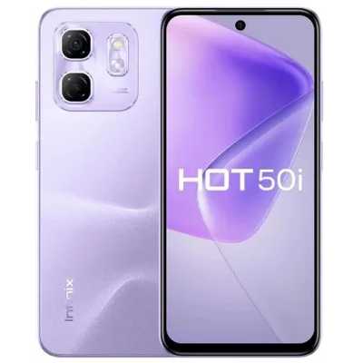 смартфон Infinix Hot 50i 6/128GB Violet фиолетовый