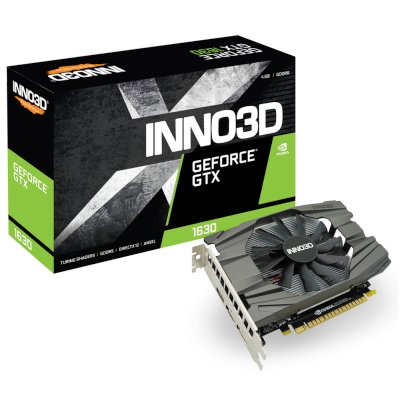видеокарта Inno3D nVidia GeForce GTX 1630 4Gb N16301-04D6-1177VA19