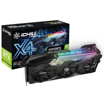 видеокарта Inno3D nVidia GeForce RTX 3070 Ti iChill X4 8Gb C307T4-086XX-1810VA36