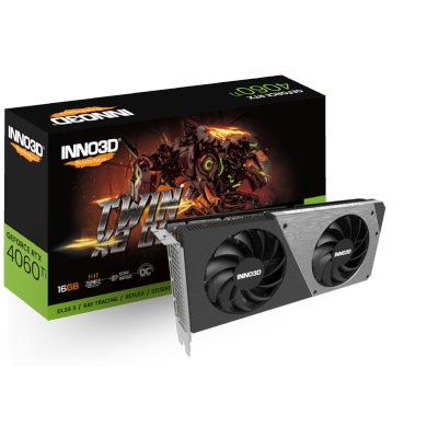 видеокарта Inno3D nVidia GeForce RTX 4060 Ti Twin X2 OC 8Gb N406T2-08D6X-171153N