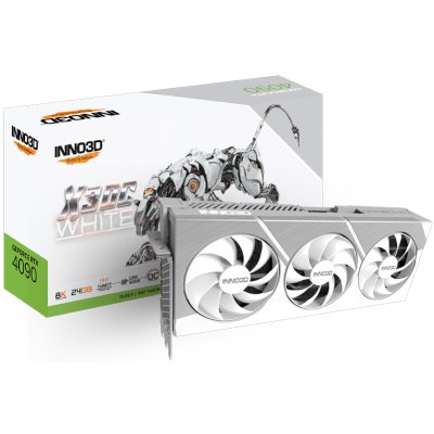 видеокарта Inno3D nVidia GeForce RTX 4090 X3 OC White 12Gb N40903-246XX-18333259
