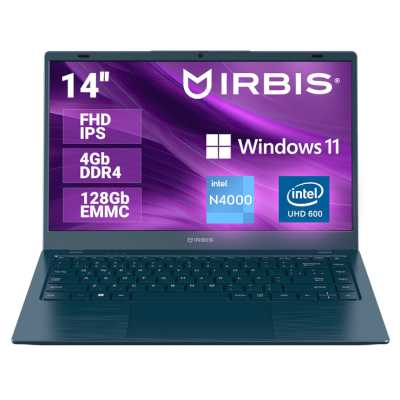 ноутбук Irbis Breeze 14NBC1003 Синий