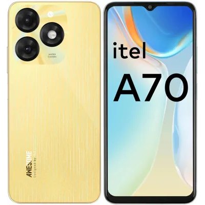 смартфон Itel A70 3/128GB Gold золотой