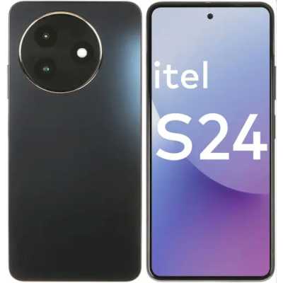 смартфон Itel S24 8/256GB Black черный