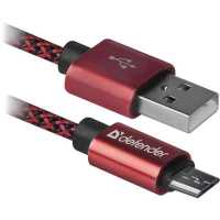 кабель Defender USB08-03T Pro Red 87801 Красный