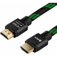 кабель Greenconnect GCR-52161 Черный/Зеленый