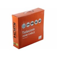 кабель Telecom 30.0M-HDMI-19M--HDMI-19M-2F-1.4B Черный
