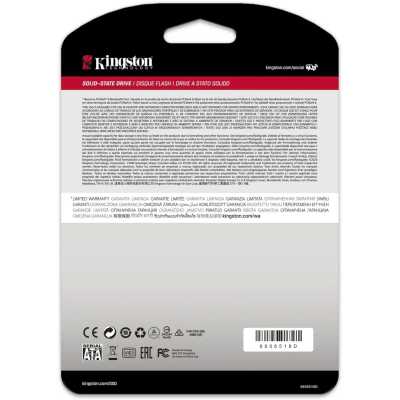 SSD диск Kingston A400 480Gb SA400S37/480GIN Серый