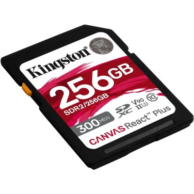 карта памяти Kingston Canvas React Plus 256GB SDR2/256GB