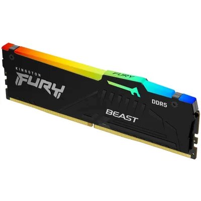 оперативная память Kingston Fury Beast Black RGB XMP KF560C30BBA-8