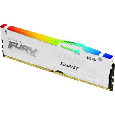 оперативная память Kingston Fury Beast White RGB KF560C40BWA-16