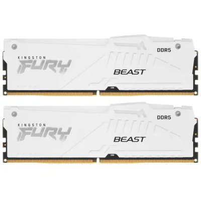 оперативная память Kingston Fury Beast White RGB KF560C40BWAK2-32