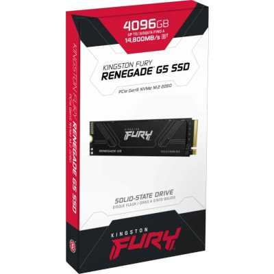 SSD диск Kingston Fury Renegade G5 4Tb SFYR2S/4T0 Черный