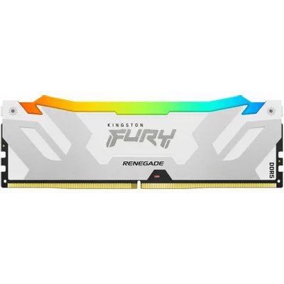 оперативная память Kingston Fury Renegade Silver/White RGB XMP KF576C38RWA-16