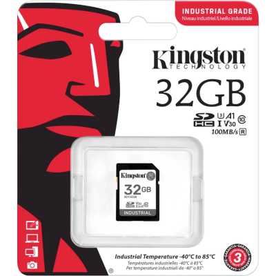 карта памяти Kingston Industrial 32GB SDIT/32GB