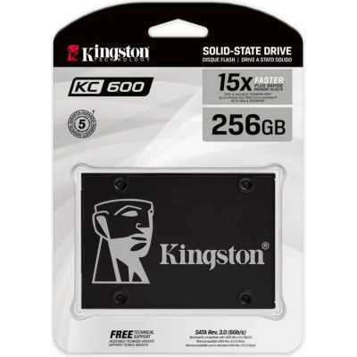 SSD диск Kingston KC600 256Gb SKC600/256G Черный