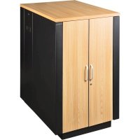 телекоммуникационный шкаф Lanmaster LAN-DC-CBSP-24U-WD Коричневый