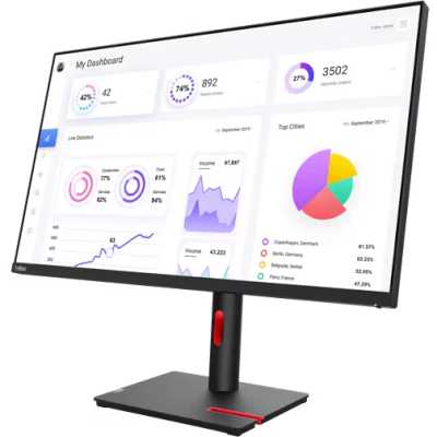 монитор Lenovo ThinkVision T32p-30 63D2GCR1CS Черный