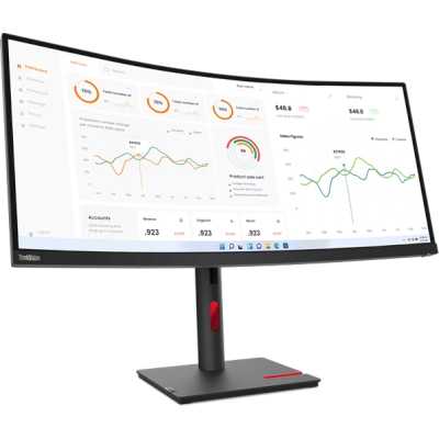 монитор Lenovo ThinkVision T34w-30 63D4GAS1CB Черный