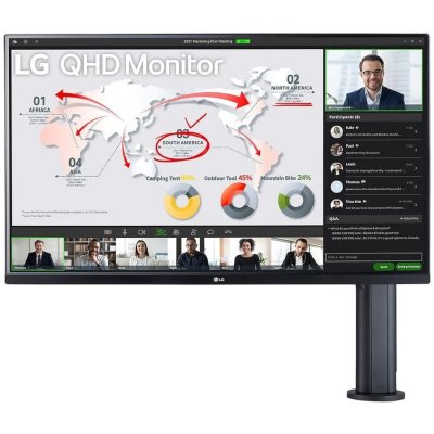 монитор LG Ergo 32QP880-B Черный