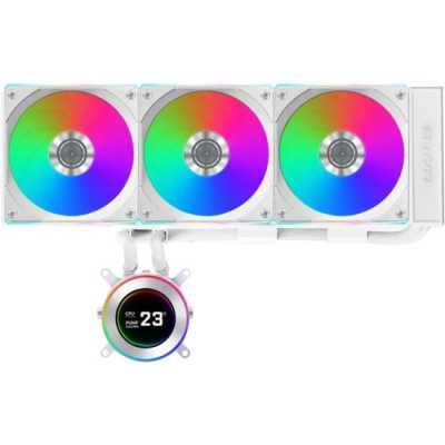 система водяного охлаждения Lian Li HydroShift II LCD-C 360CL ARGB White Белый